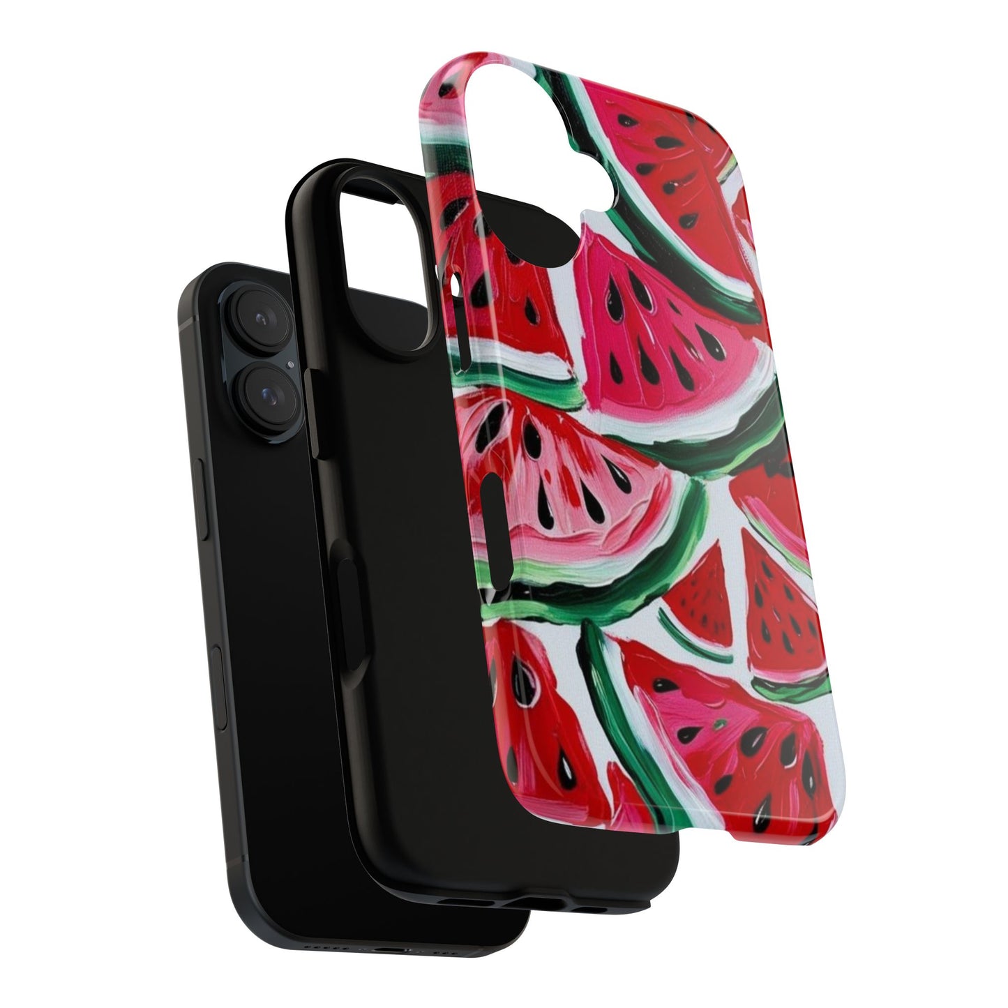 Watermelon Slice Phone Case - Fun & Colorful Tough Case for Summer