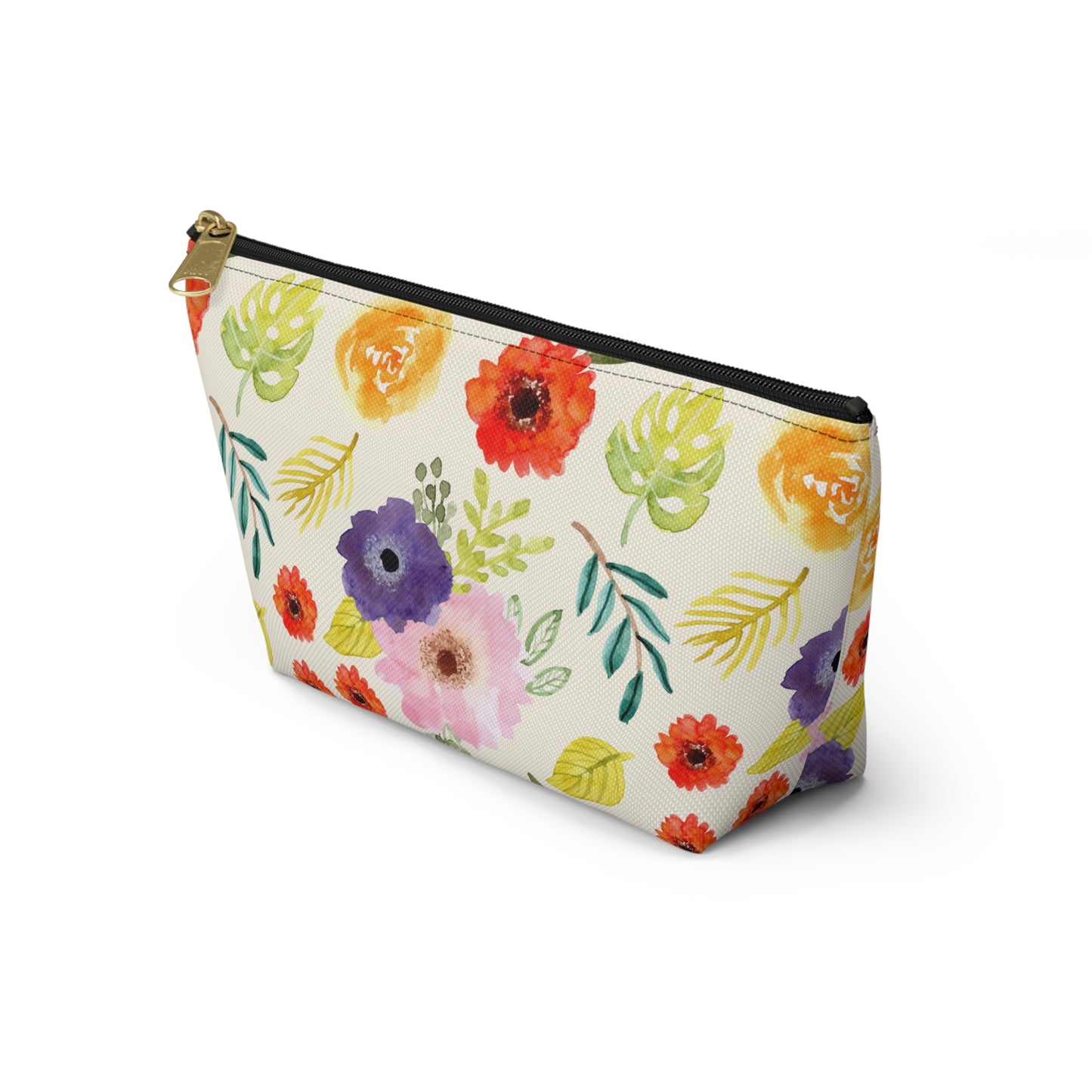 Botanical Bliss Accessory Pouch | Makeup Bag | Travel Organizer | Cosmetic Bag