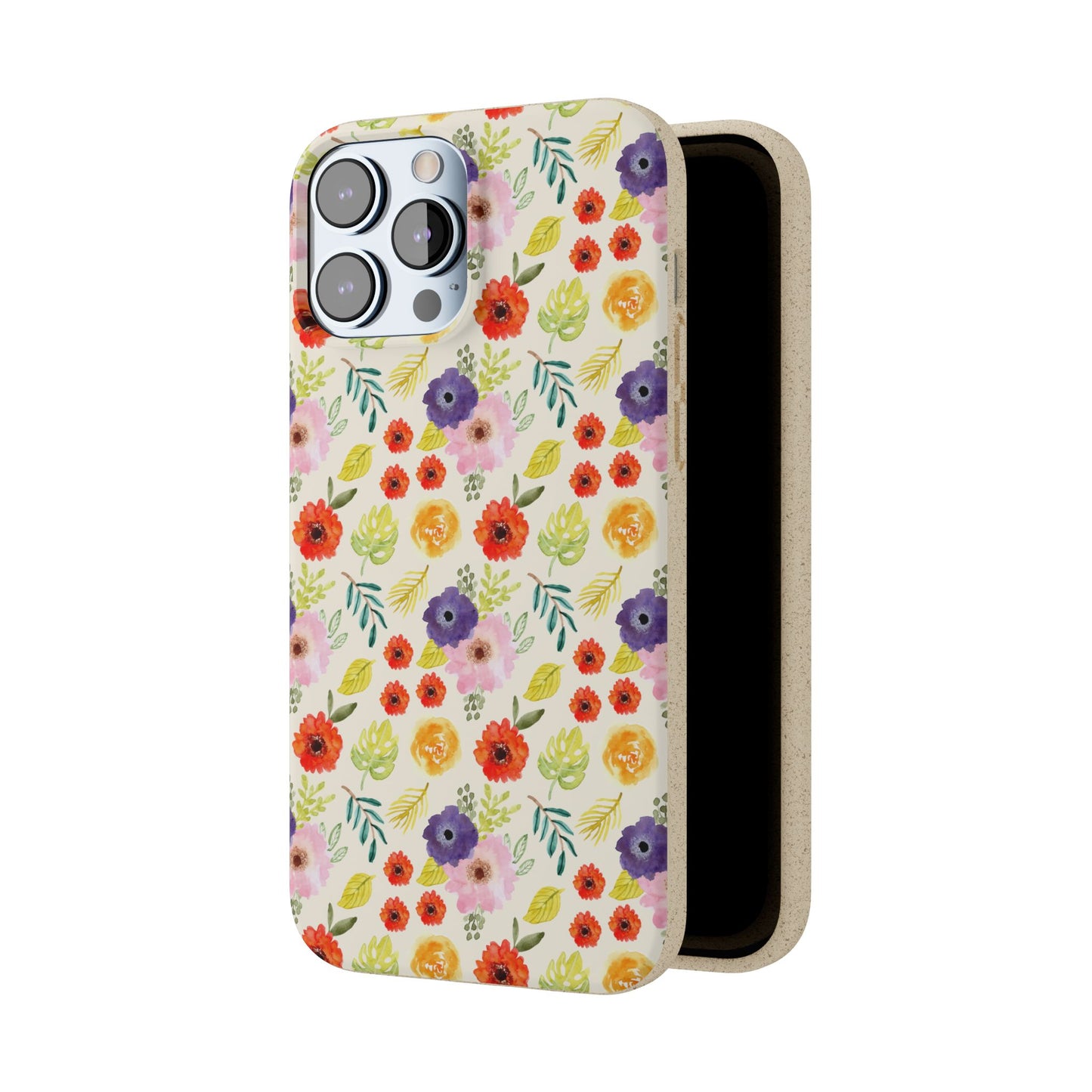 Botanical Bliss Eco-Friendly Phone Cases | Biodegradable | Sustainable