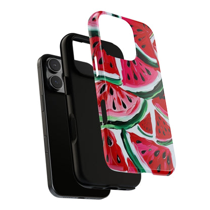 Watermelon Slice Phone Case - Fun & Colorful Tough Case for Summer