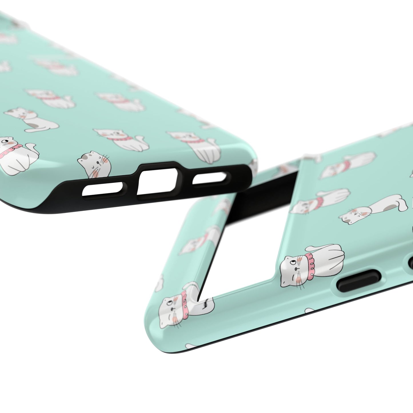 Cute Cat Pattern Phone Case for Cat Lovers