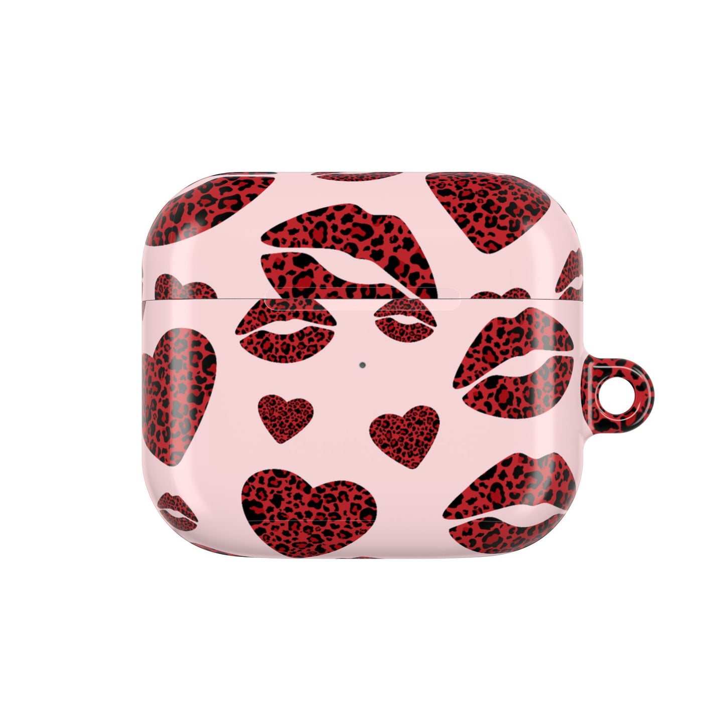 Leopard Kiss AirPod Case – Stylish Love and Wild Vibes