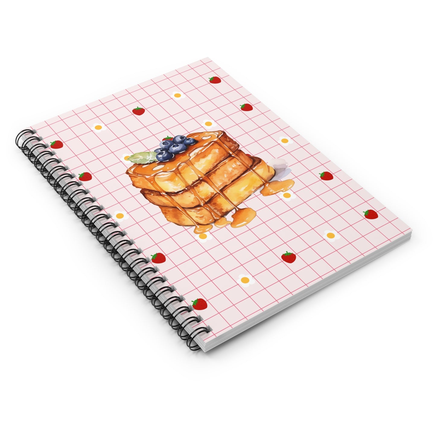 Waffle Me Crazy Spiral Notebook | Ruled | Journal