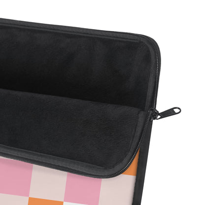 Colorful Checker Laptop Sleeve | Stylish Computer Case