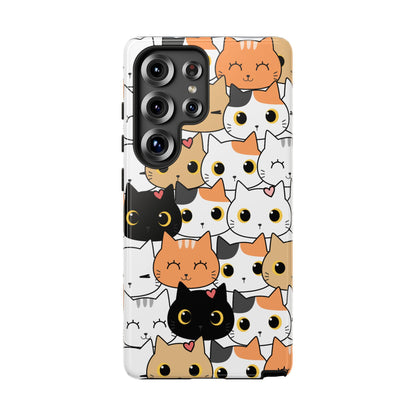 Cute Cat Phone Case - Tough Cases for Cat Lovers