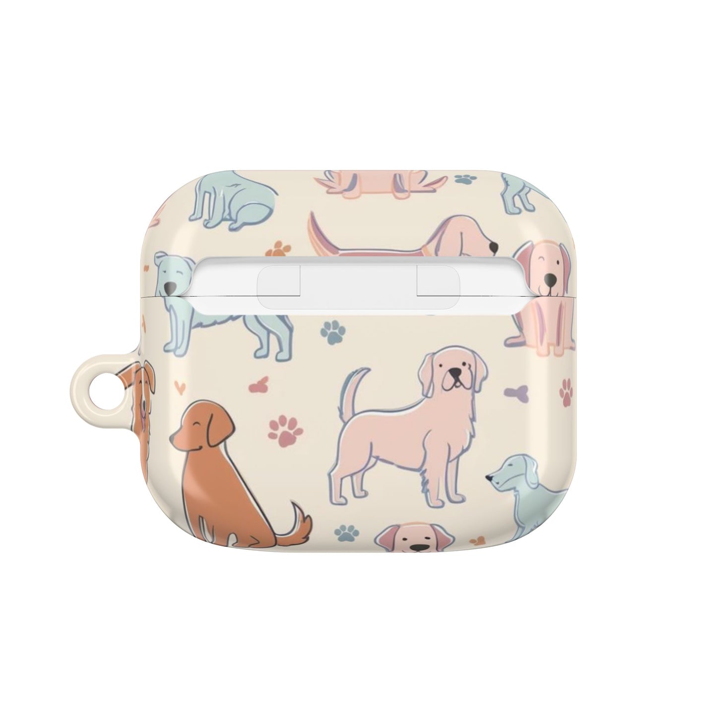 Cute Dog Pattern AirPod Case – Pet Lover Gift