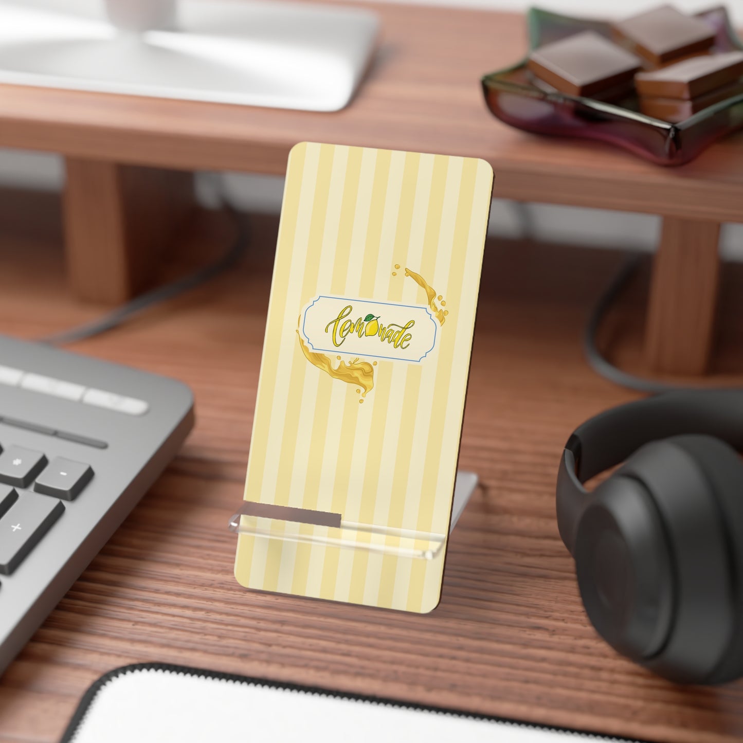 Summer Squeeze Smartphone Stand | Phone Holder for Desk | Mobile Display