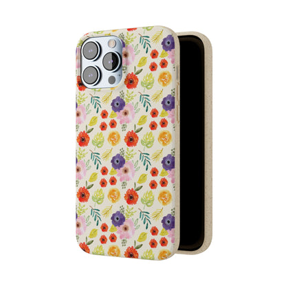 Botanical Bliss Eco-Friendly Phone Cases | Biodegradable | Sustainable
