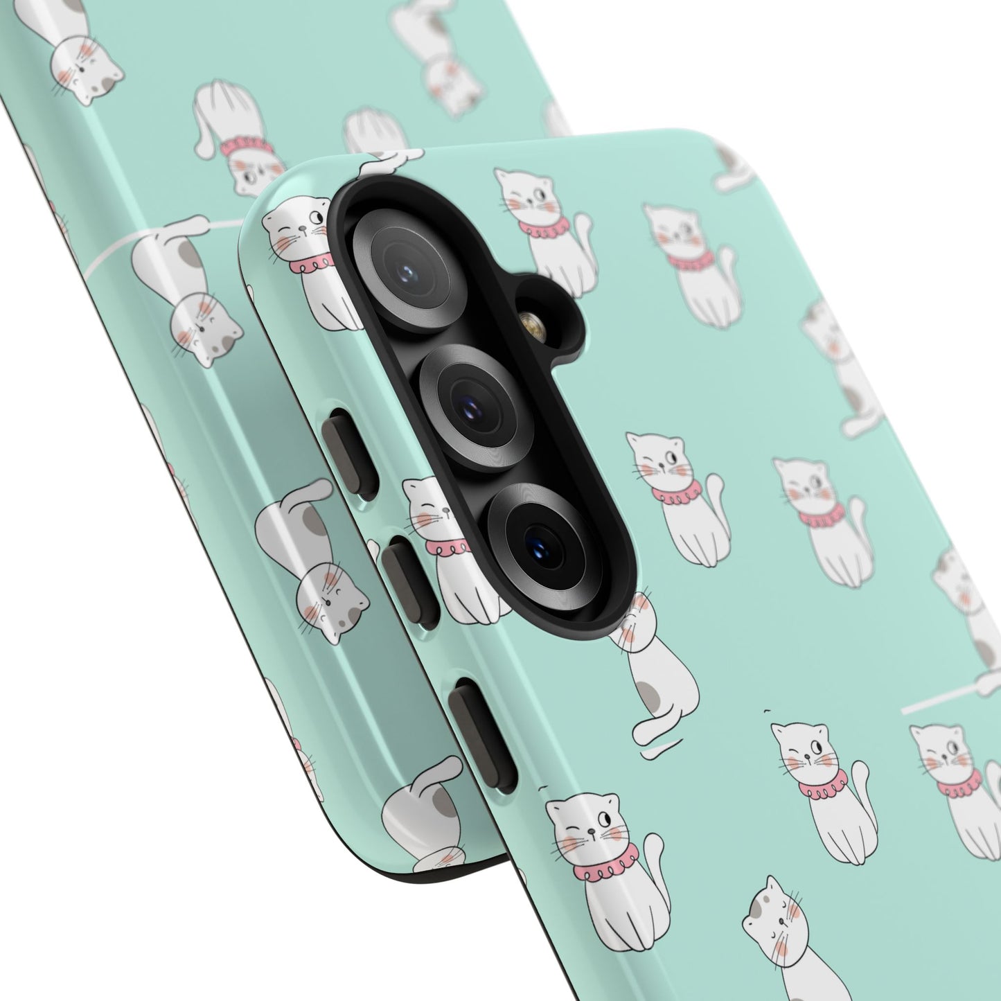 Cute Cat Pattern Phone Case for Cat Lovers