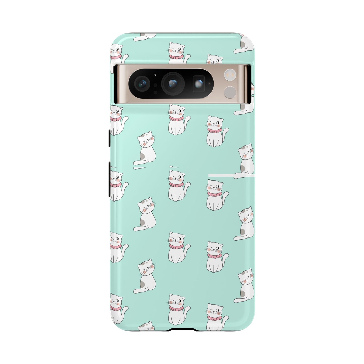 Cute Cat Pattern Phone Case for Cat Lovers