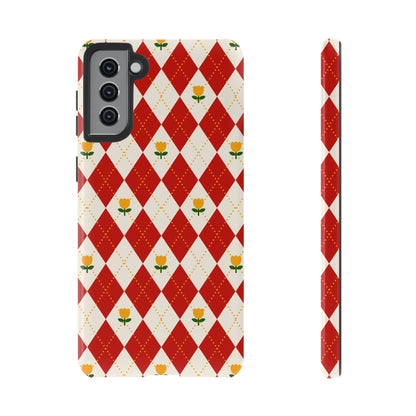 Floral Diamond Pattern | Tough Cases
