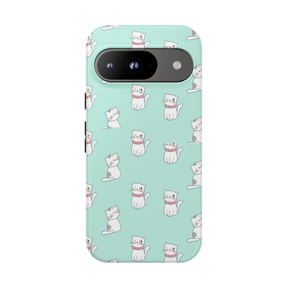 Cute Cat Pattern Phone Case for Cat Lovers