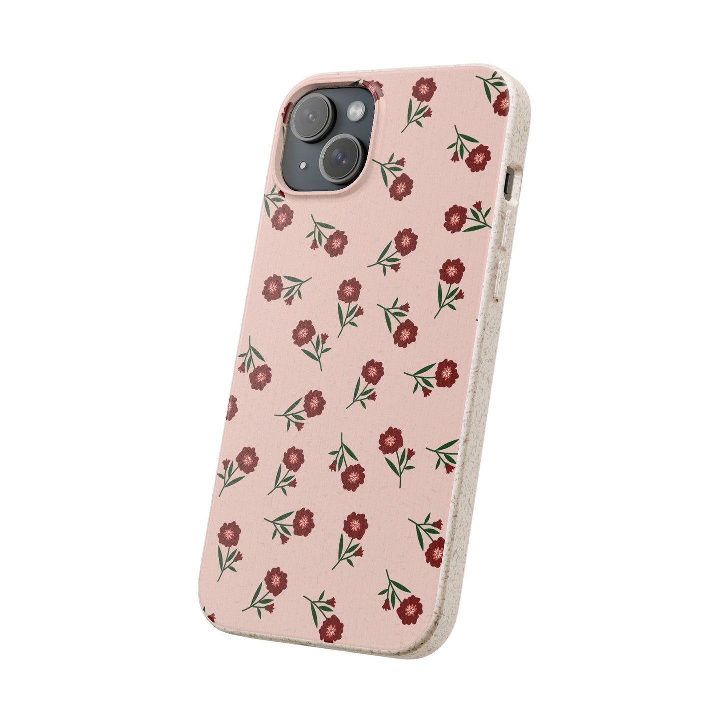 Crimson Bloom Eco-Friendly Phone Cases | Biodegradable | Sustainable