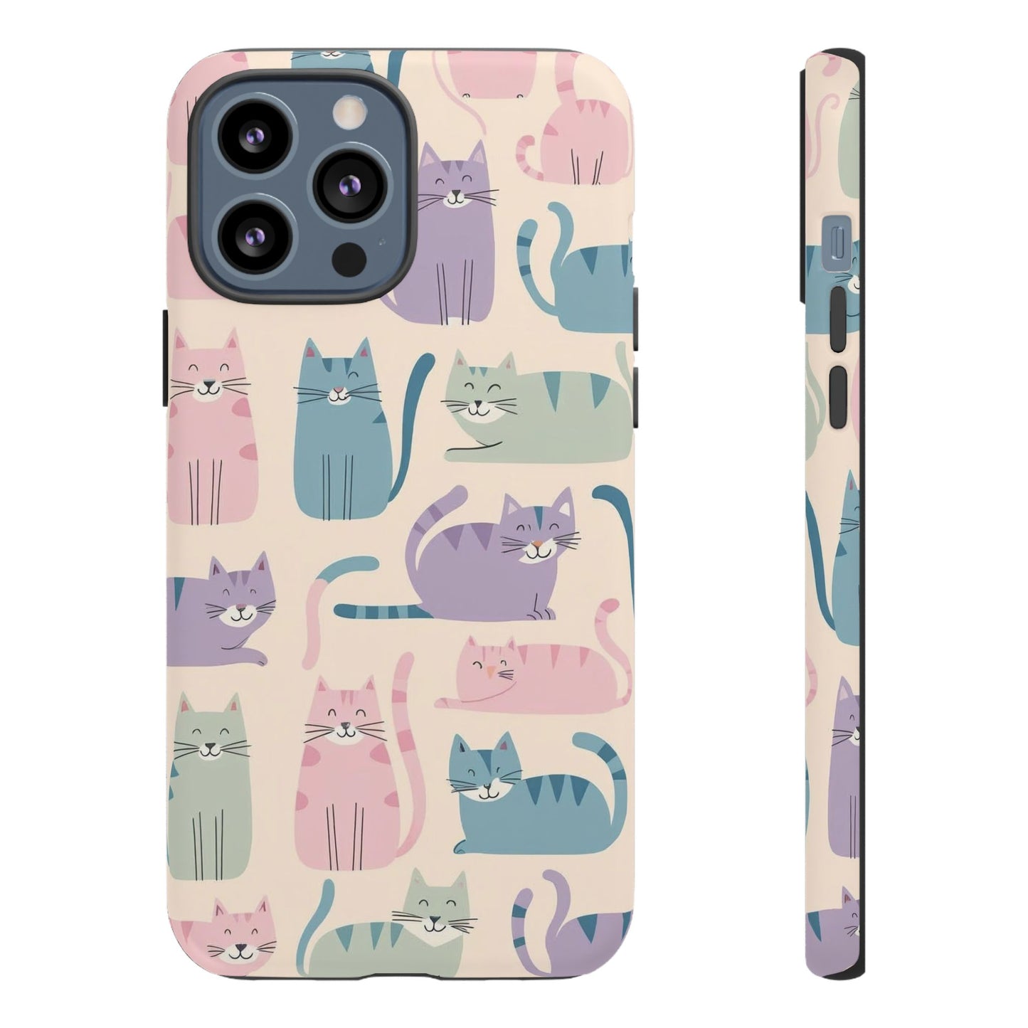 Cute Cat Phone Case - Tough & Stylish Pet Lover Accessory
