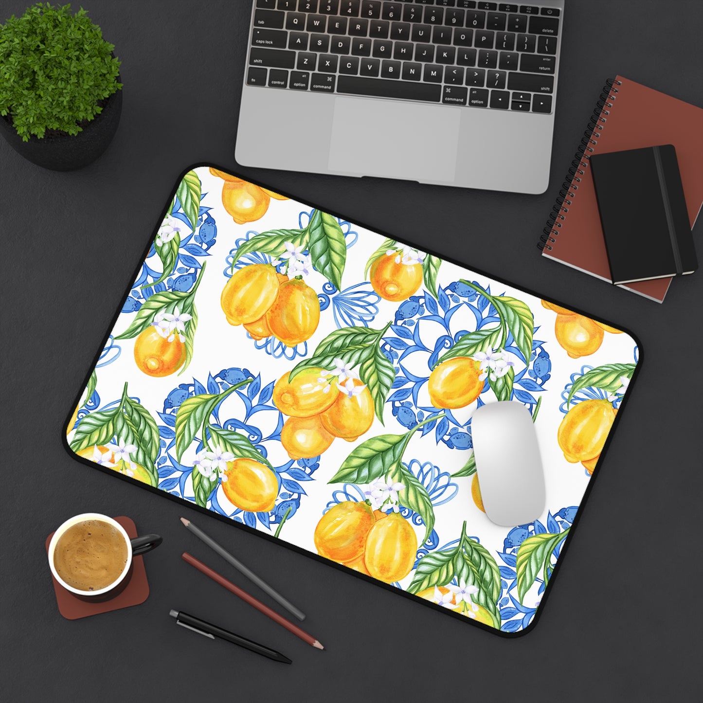 Squeeze the Day Desk Mat