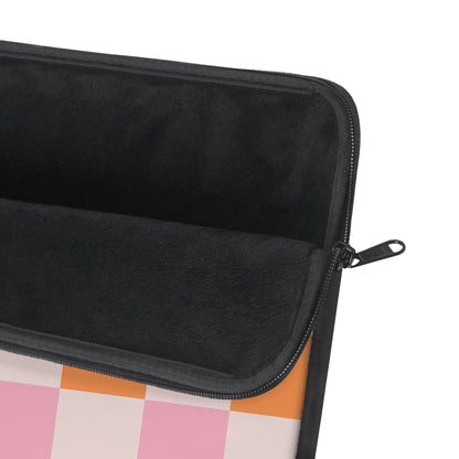 Colorful Checker Laptop Sleeve | Stylish Computer Case