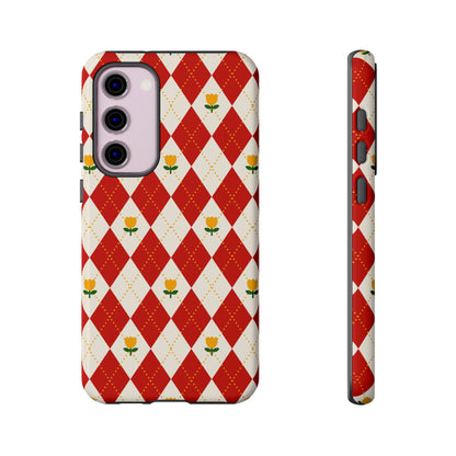 Floral Diamond Pattern | Tough Cases