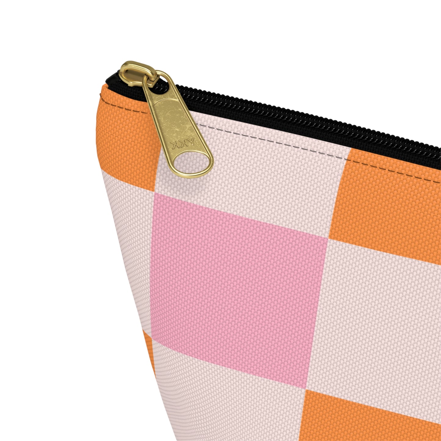 Colorful Checker Accessory Pouch | Makeup Bag | Travel Organizer