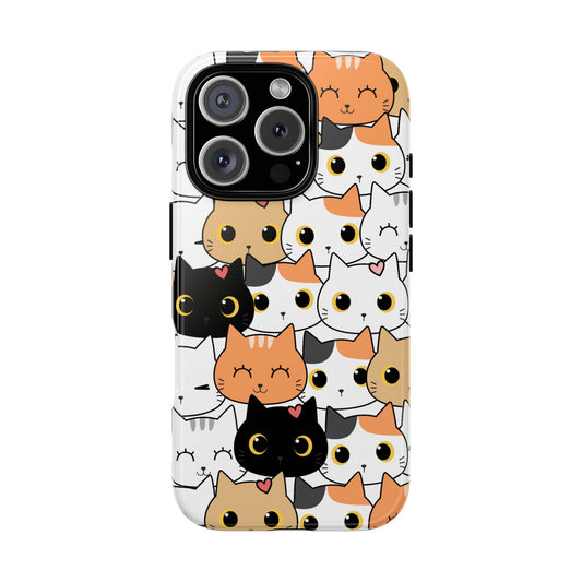 Cute Cat Phone Case - Tough Cases for Cat Lovers