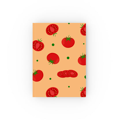Tomato Pattern Hard Backed Journal