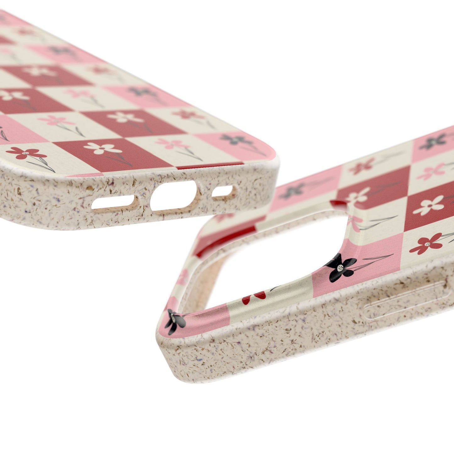 Pop Petal Plaid Eco-Friendly Phone Cases | Biodegradable | Sustainable