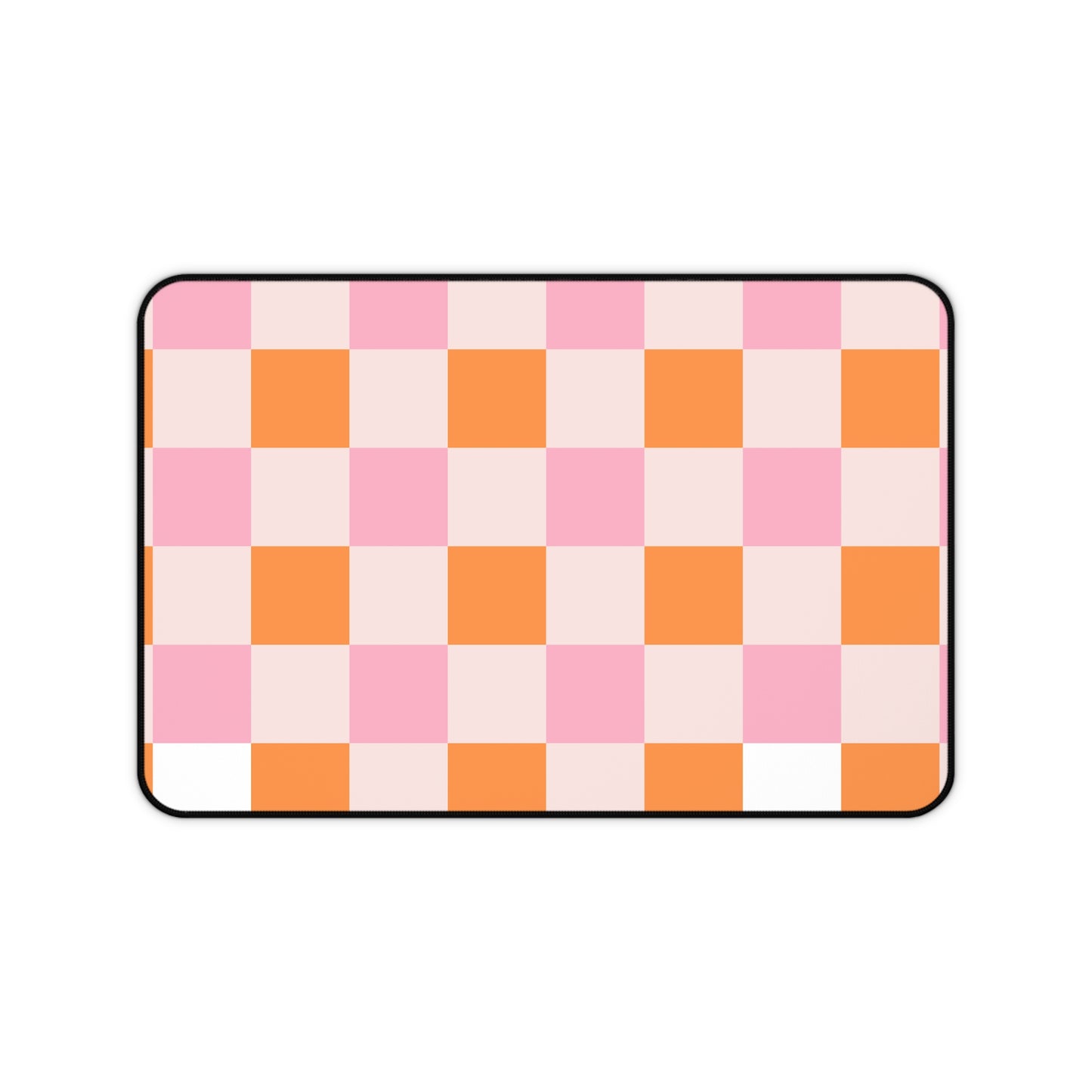 Colorful Checker Desk Mat