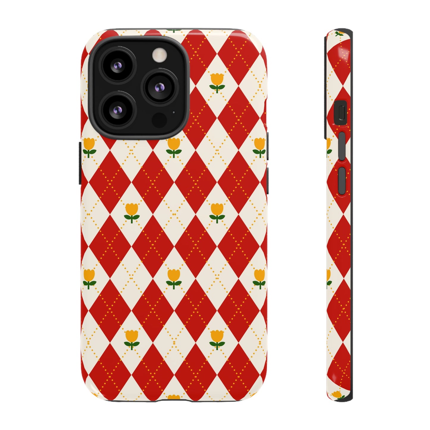Floral Diamond Pattern | Tough Cases