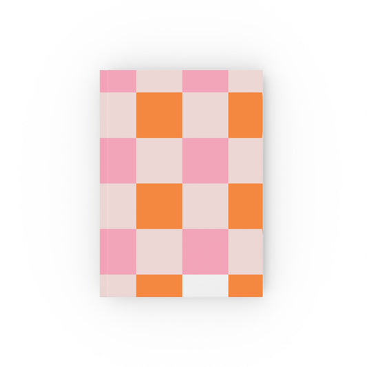 Colorful Checker Hard Backed Journal | Note-Taking | Diary Writing | Sketching | Back to School