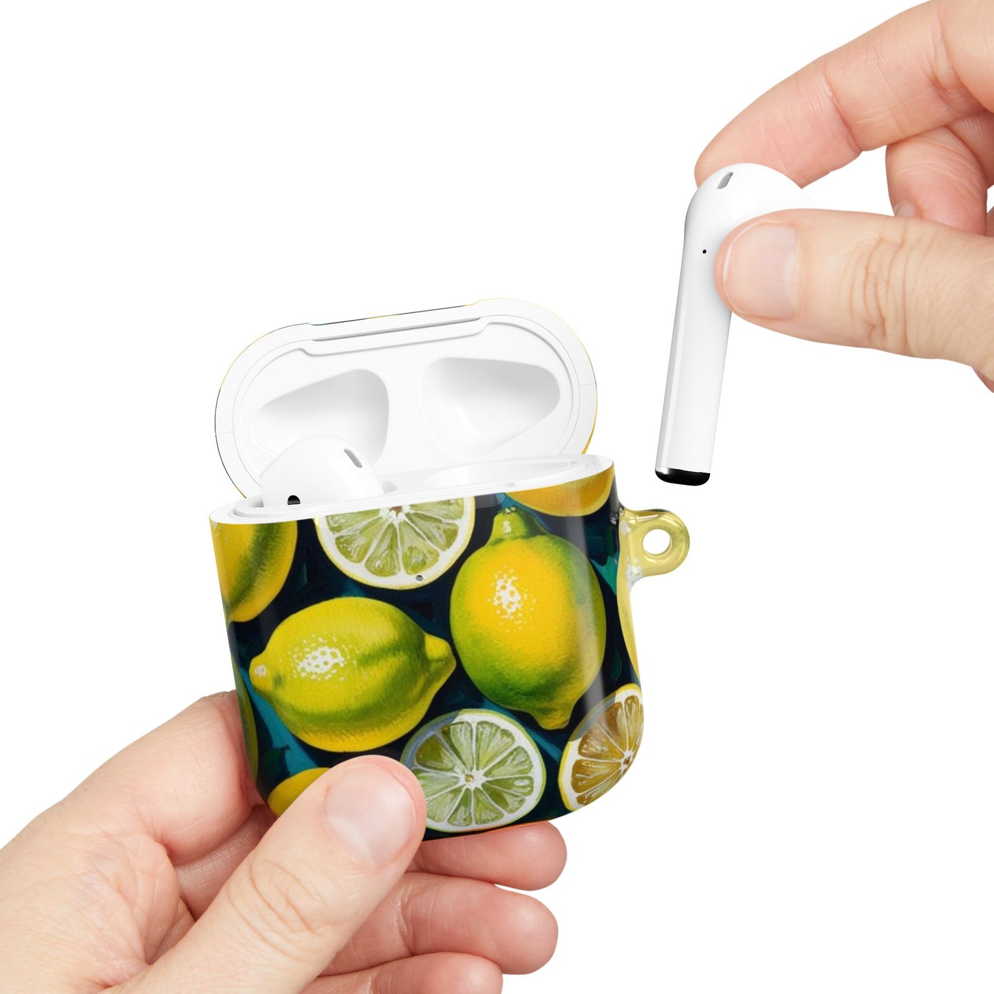 Lemon AirPod Case - Bright Citrus Design for Music Lovers