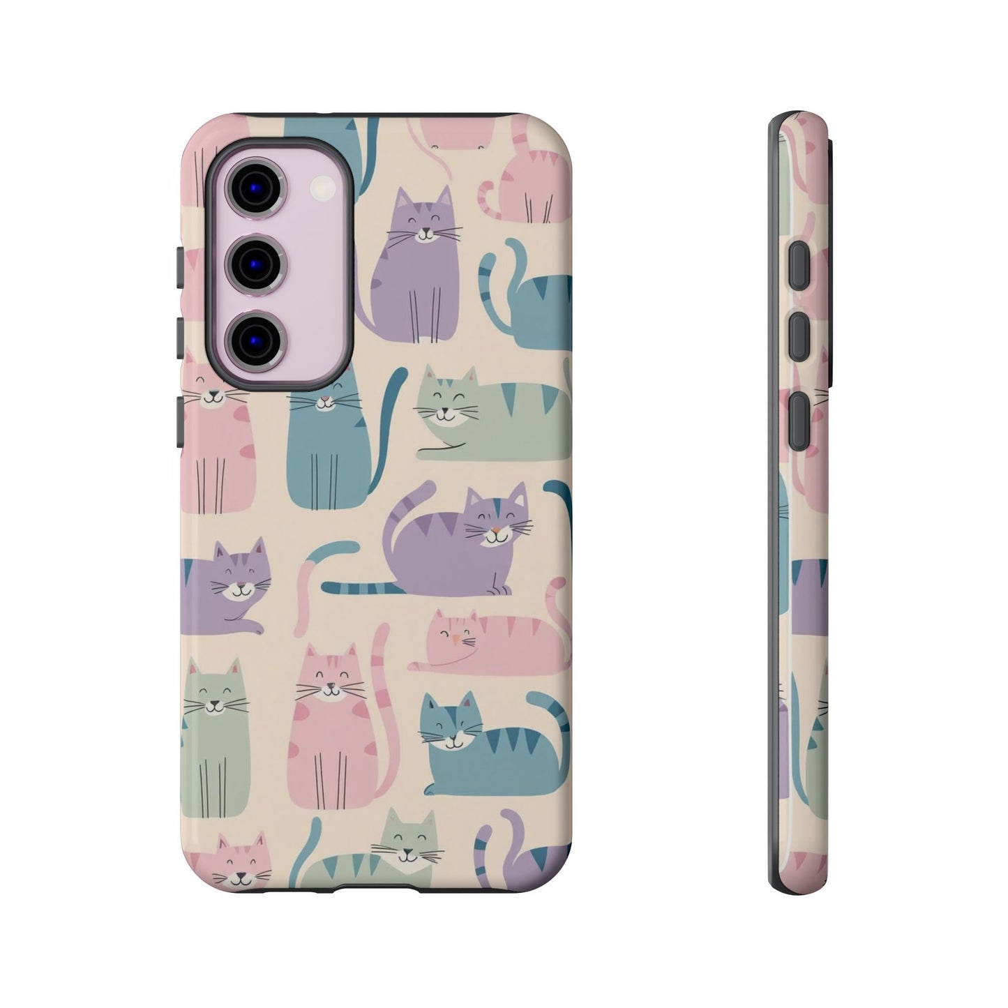 Cute Cat Phone Case - Tough & Stylish Pet Lover Accessory
