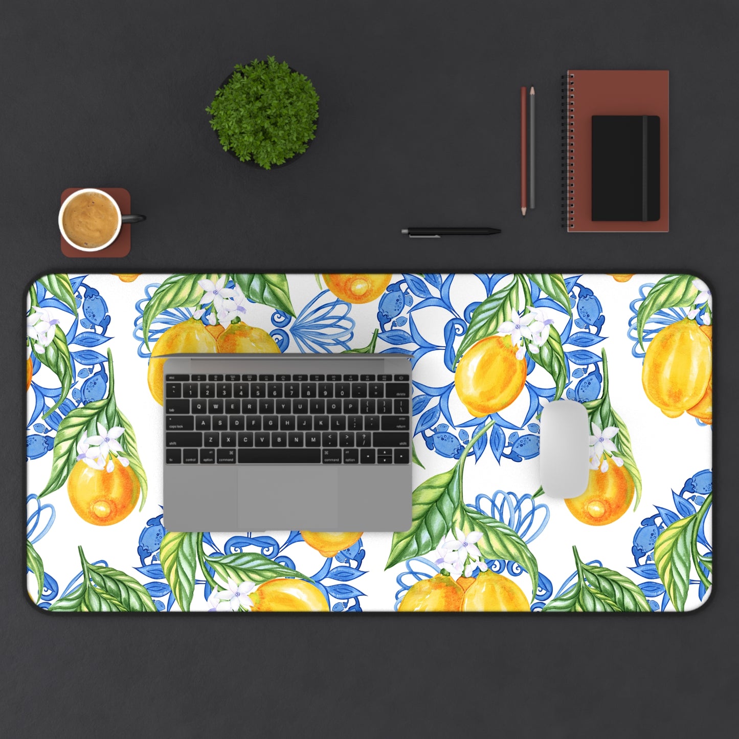 Squeeze the Day Desk Mat