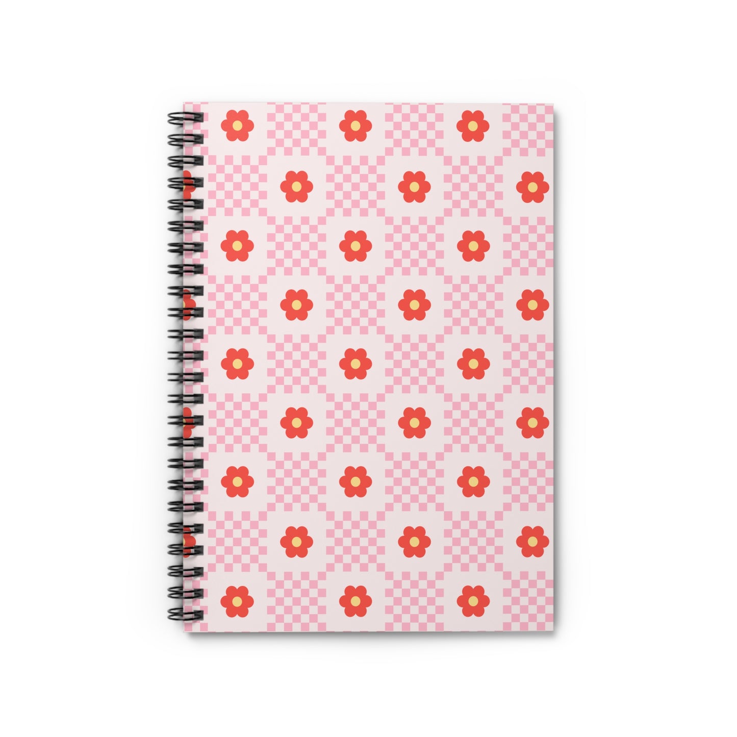 Checkered Crush Spiral Notebook | Ruled | Journal