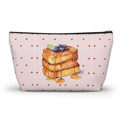 Waffle Me Crazy Accessory Pouch | Cute Makeup Bag