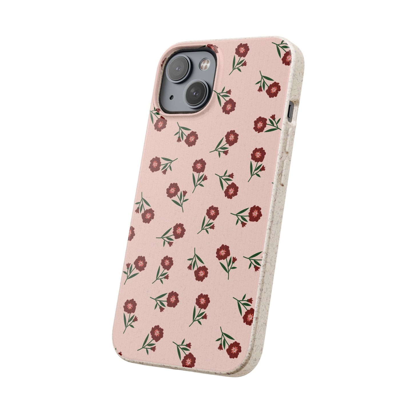 Crimson Bloom Eco-Friendly Phone Cases | Biodegradable | Sustainable