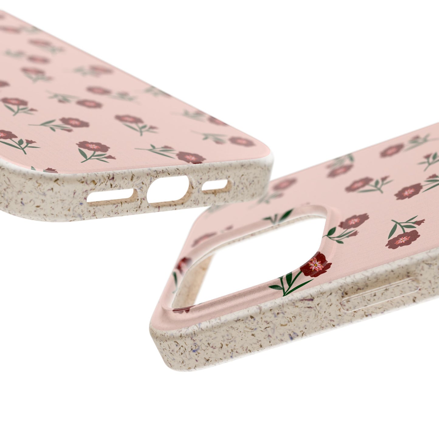 Crimson Bloom Eco-Friendly Phone Cases | Biodegradable | Sustainable