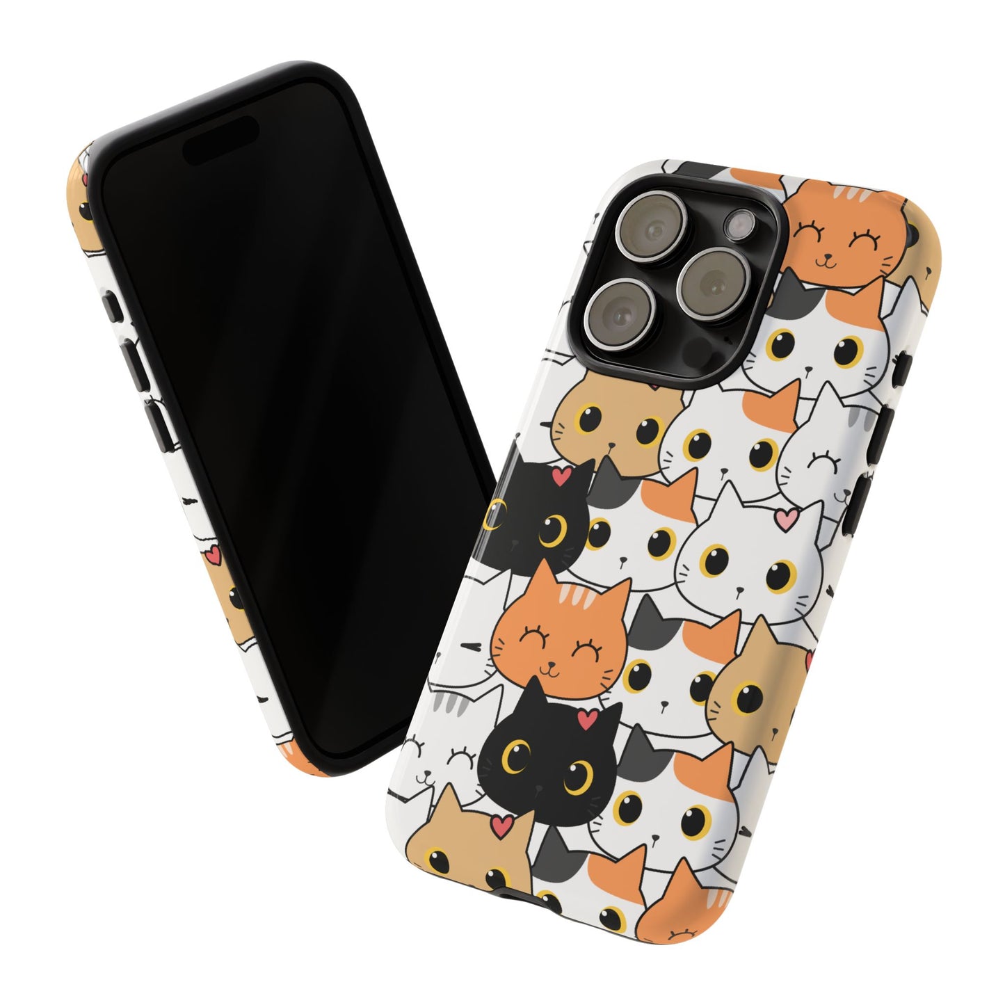 Cute Cat Phone Case - Tough Cases for Cat Lovers