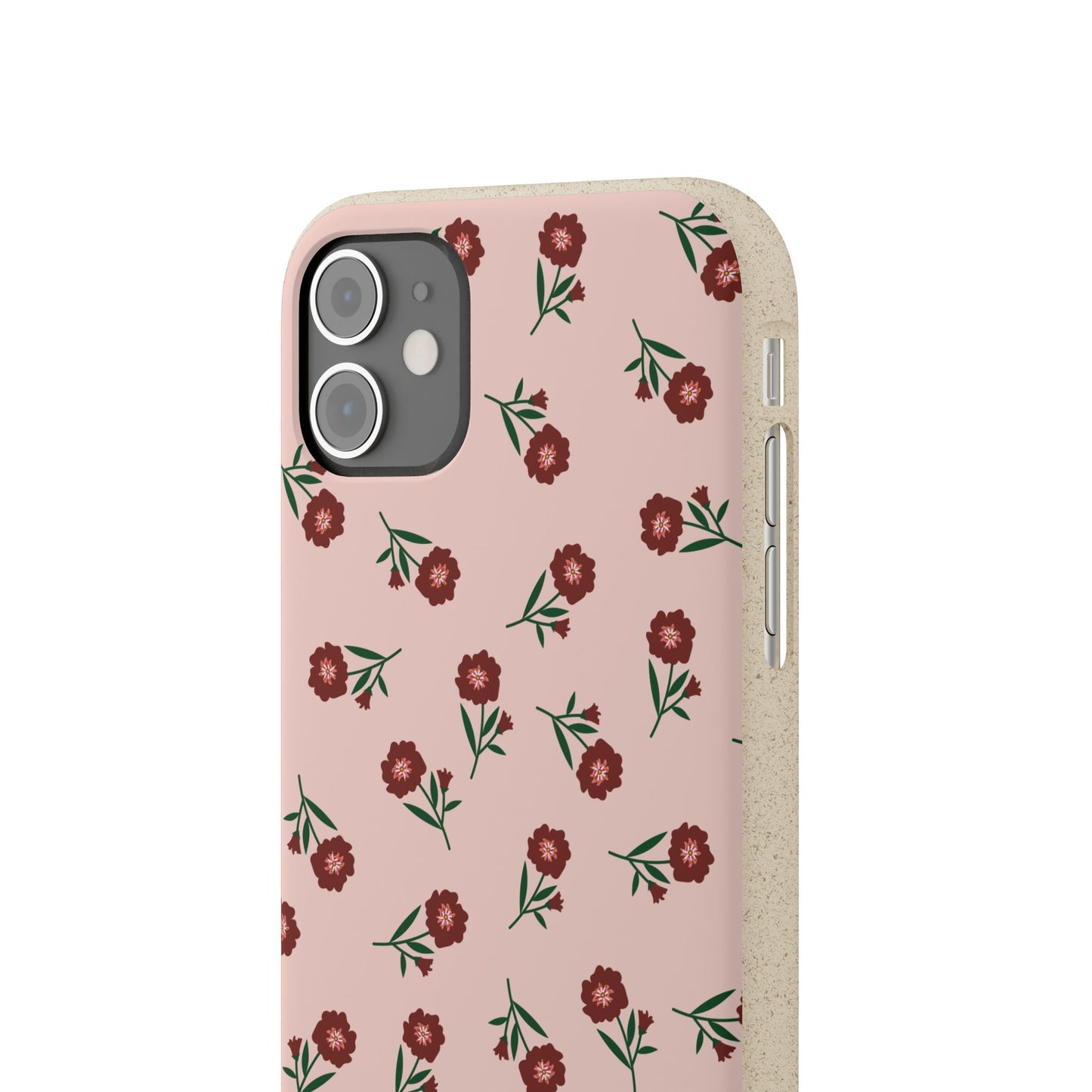 Crimson Bloom Eco-Friendly Phone Cases | Biodegradable | Sustainable