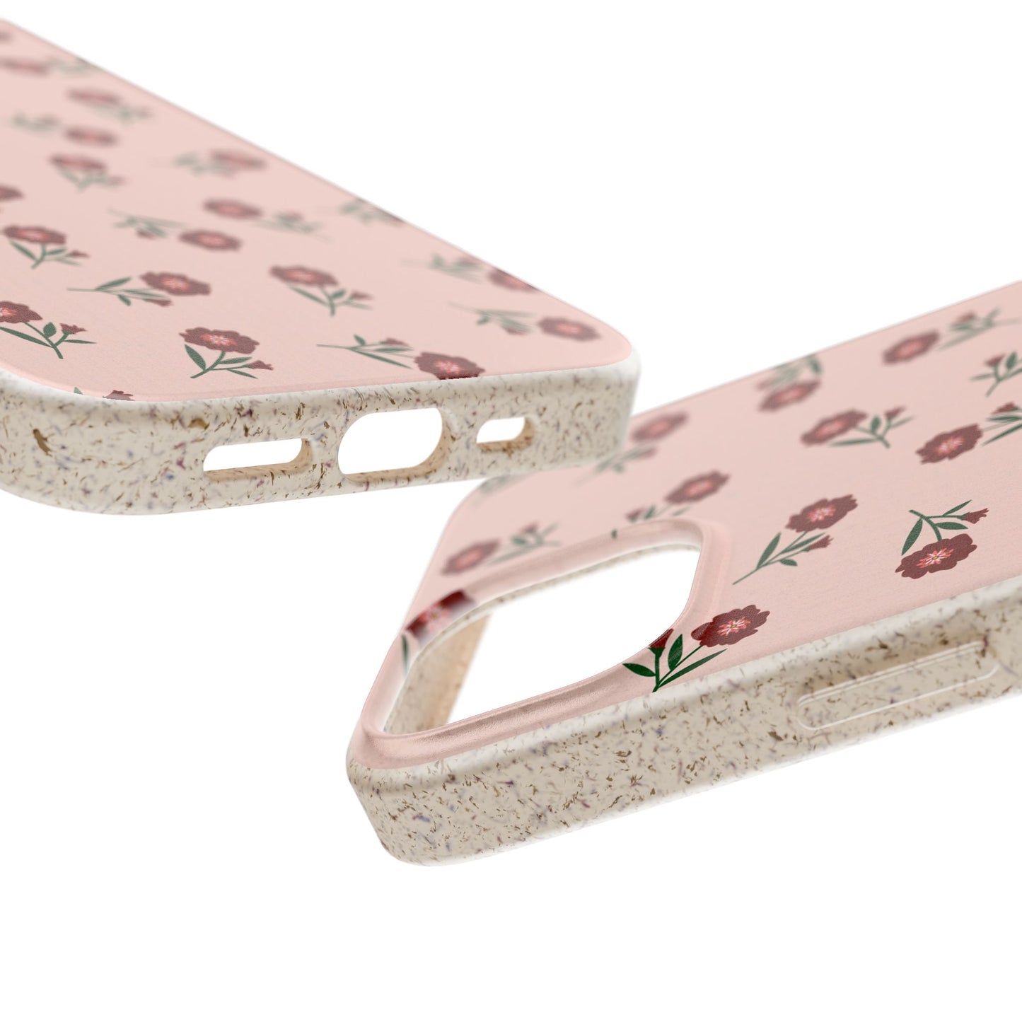 Crimson Bloom Eco-Friendly Phone Cases | Biodegradable | Sustainable