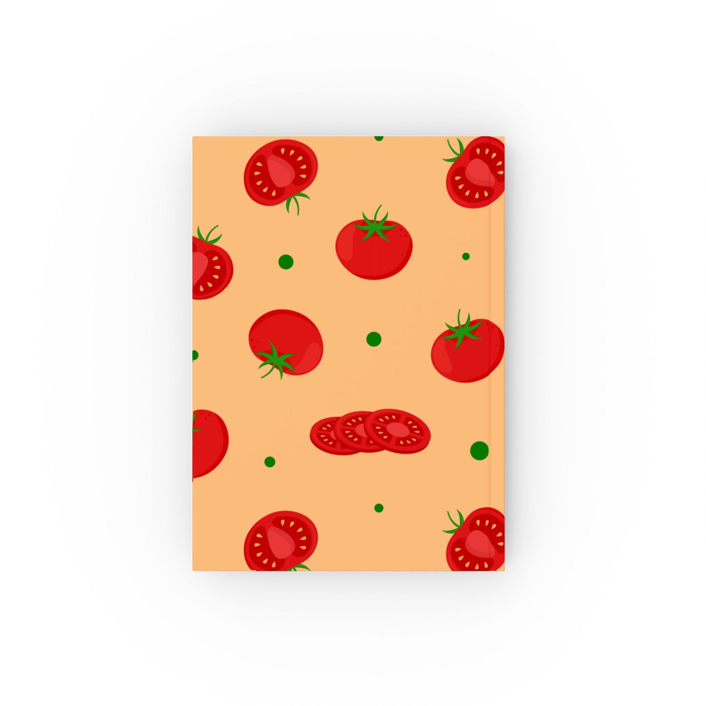 Tomato Pattern Hard Backed Journal