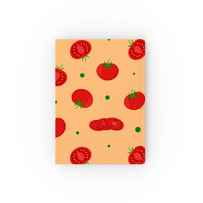 Tomato Pattern Hard Backed Journal