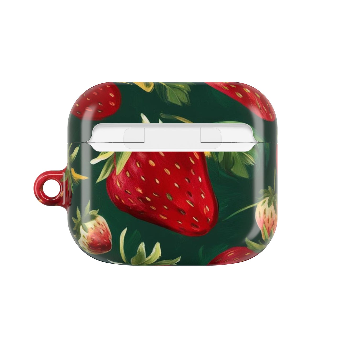 Strawberry AirPod Case - Cute Floral Accessory for Music Lovers