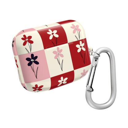 Pop Petal Plaid AirPod Cases