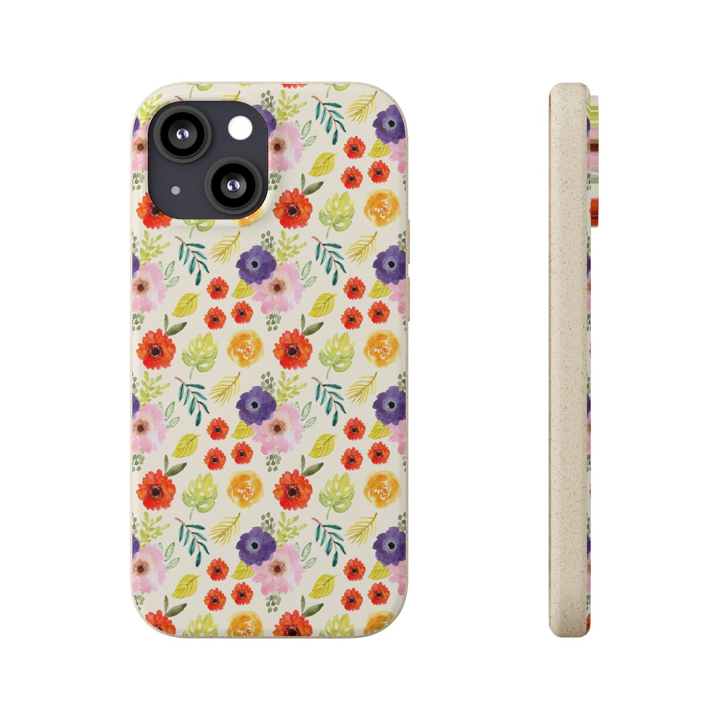 Botanical Bliss Eco-Friendly Phone Cases | Biodegradable | Sustainable