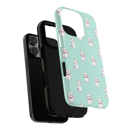 Cute Cat Pattern Phone Case for Cat Lovers