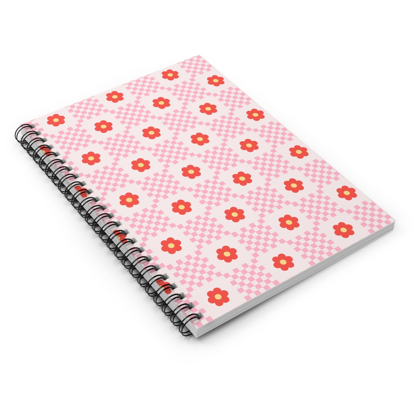 Checkered Crush Spiral Notebook | Ruled | Journal