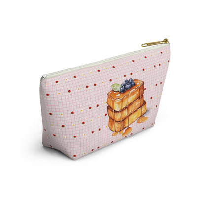 Waffle Me Crazy Accessory Pouch | Cute Makeup Bag