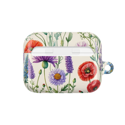 Floral AirPod Cases, Stylish Wireless Earbud Cover, Gift for Music Lovers, Trendy Tech Accessory, Nature-Inspired, Cute Case
