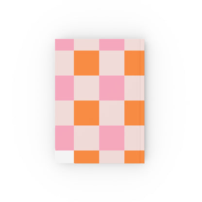 Colorful Checker Hard Backed Journal | Note-Taking | Diary Writing | Sketching | Back to School