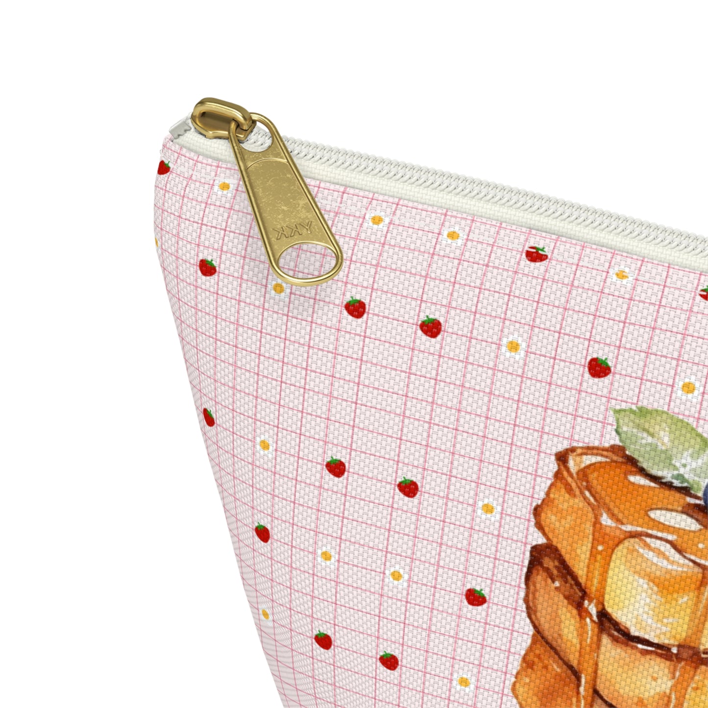 Waffle Me Crazy Accessory Pouch | Cute Makeup Bag
