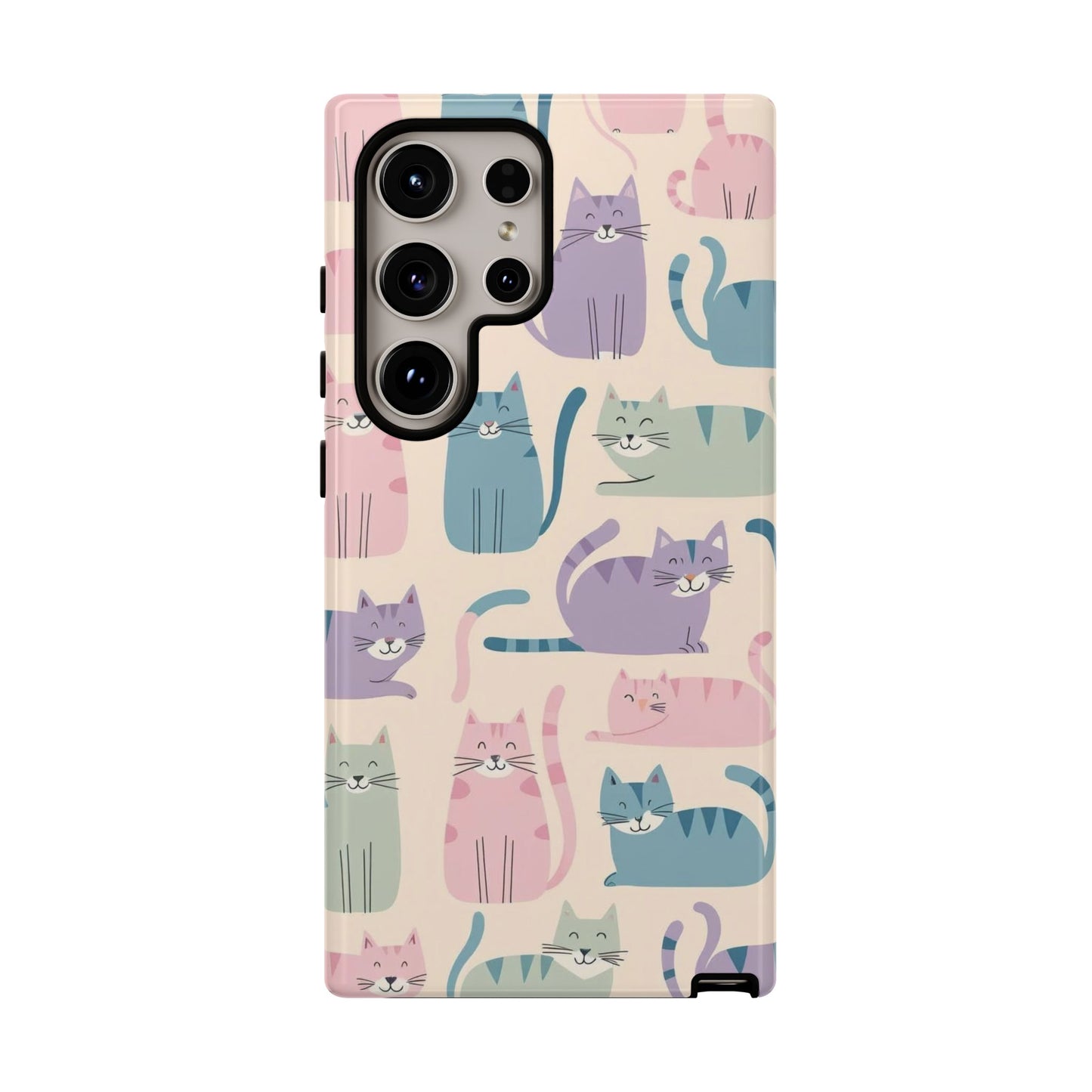 Cute Cat Phone Case - Tough & Stylish Pet Lover Accessory